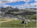 Passo Gardena - Lech de Crespeina